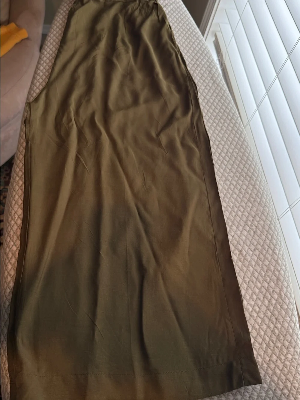 Sapphire NWT Olive Green Embellished Tunic & Pants Set: Size XL 2-Piece